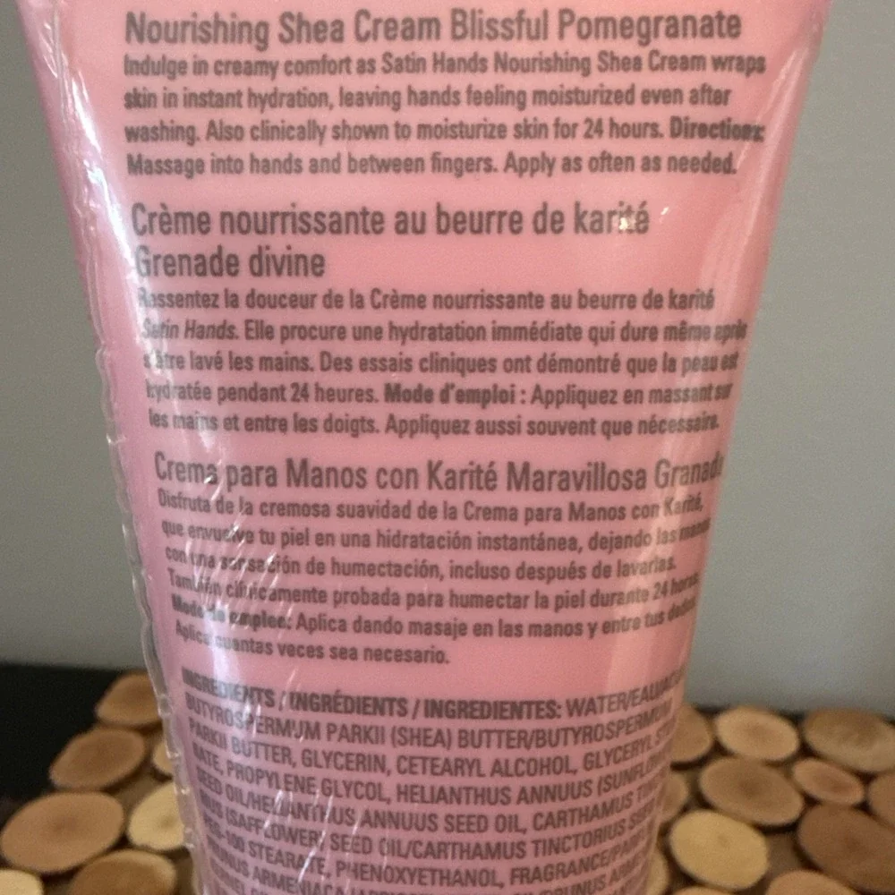 Mary Kay Satin Hands‎ Nourishing Shea Cream POMEGRANATE 3 Oz. NEW & SEALED